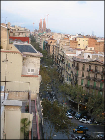 Where we were going after, la Sagrada Familia