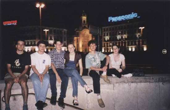 Moi, Florent, Fred, Céline, Amaël et Marianne