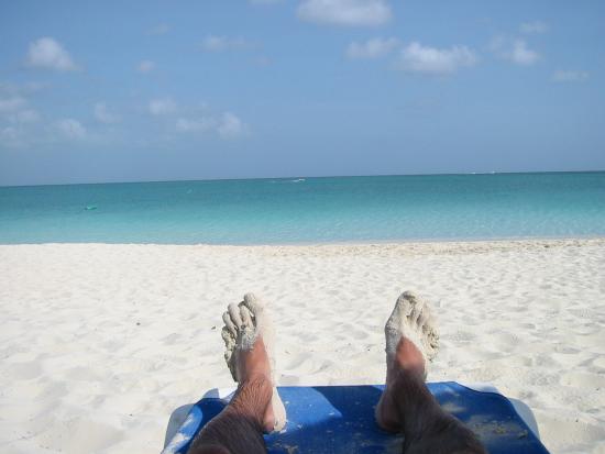 Encore une photo de mes pieds en train de se détendre :-)