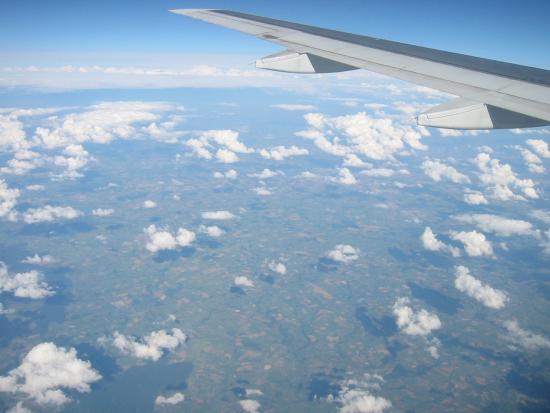 Un beau paysage français vu d'en haut...