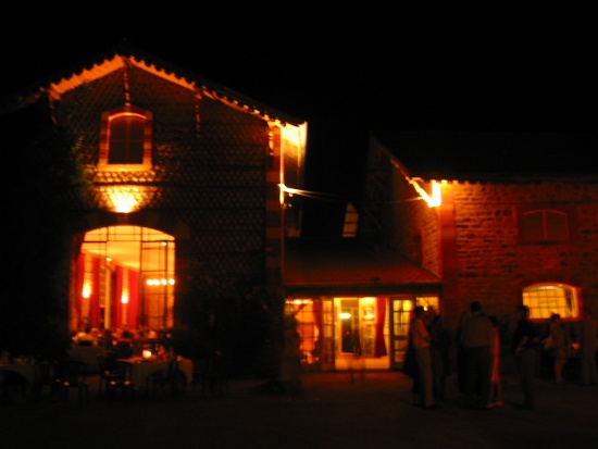 A part of the chateau, with a nice and warm lighting