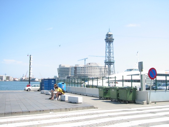 The 'World Trade Center' in Barcelona, where my office is