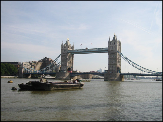 Again, Tower Bridge seen from a bit further