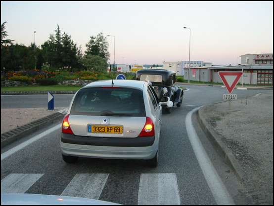 Le devant du cortège