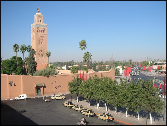La plus grande mosquée de Marrakech