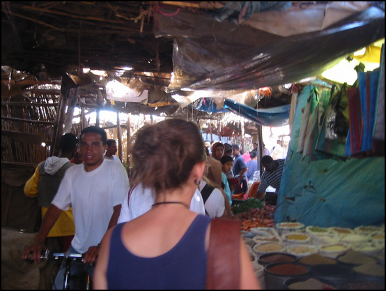 Le marché de l'herbe, à l'exterieur de Marrakech