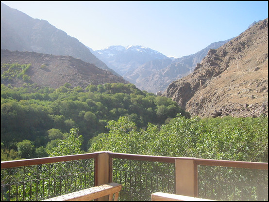 Le Toubkal vu de la Kasbah