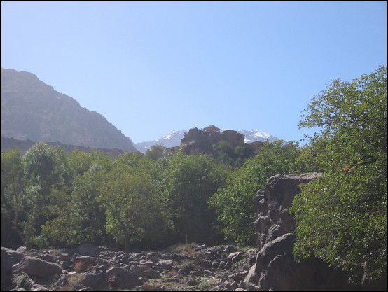 La Kasbah vue de plus bas