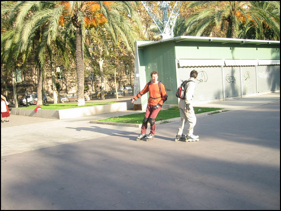 Julien et Fred an train de faire les andouilles