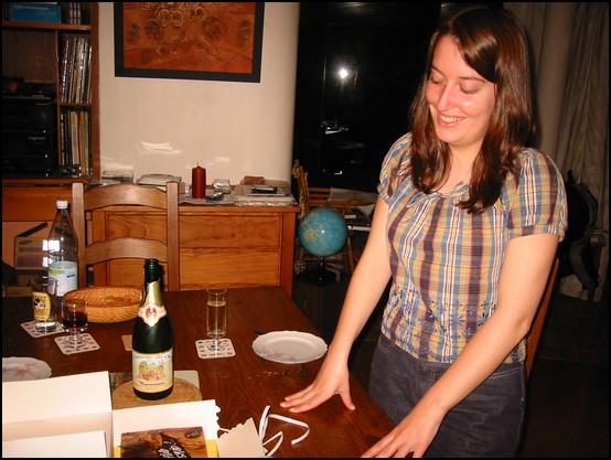 Sigrid et son gateau