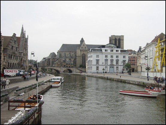 L'église St Michel de Gand