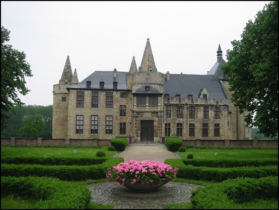 Le château de Laare, près de Gand