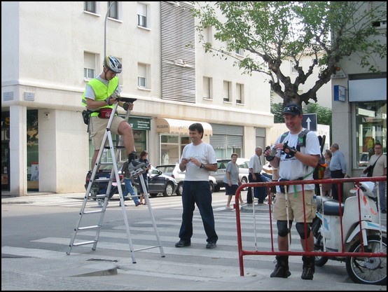 Behind the scene, the group photo